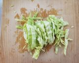 キャベツとじゃこのゆかり和え作り方1写真