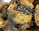 塩昆布 餅おかき♪作り方5写真