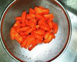 漬時間無きな粉味噌グラス味甘酢人参浅漬け作り方2写真