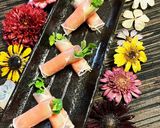 生ハム巻き♪かいわれとクリームチーズ作り方6写真