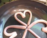 ハートのハンバーグは魚ぎょぎょ！作り方2写真