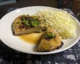 そば粉ハンバーグ作り方6写真