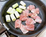 フライパンで♪串なしお手軽ねぎ間焼き作り方4写真