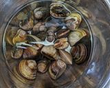 料理酒だけで作るはまぐりの酒蒸し作り方1写真