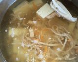 切干の煮物とふきのとうの汁物作り方1写真