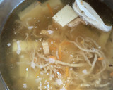 切干の煮物とふきのとうの汁物作り方1写真