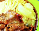 春の常備菜 旬の新玉ねぎの すき焼き牛丼作り方17写真