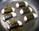 簡単！かまぼこの韓国風海苔巻き作り方3写真
