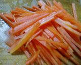 長ネギも入った我が家の親子丼作り方2写真