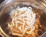 おでんの余り出汁で作る牛脂うどん作り方5写真