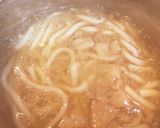 おでんの余り出汁で作る牛脂うどん作り方6写真