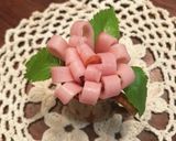 ミルクピッチャーにハムのお花を♪作り方7写真