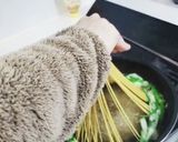 白だし香る簡単ワンパン和風カレーパスタ！作り方3写真