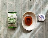 のせるだけ材料3つあんぽ柿オープンサンド作り方1写真