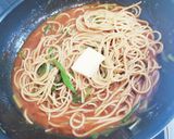 白だし香る簡単ワンパン和風カレーパスタ！作り方5写真