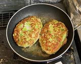 春キャベツたっぷりのハンバーグ作り方8写真