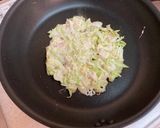 ＊懐かしの♩キャベツとチーズのお好み焼き作り方3写真