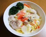シチューｄｅパスタ作り方7写真