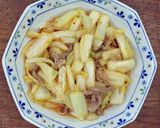 白菜と豚肉のピリ辛炒め作り方1写真