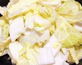 鍋で簡単！白菜と長ネギの中華風鍋作り方6写真