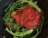 子供が大好き♡鯖トマバター醤油作り方6写真