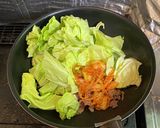 超簡単・春キャベツと牛肉のキムチ炒め作り方3写真