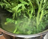 春菊の胡麻和え作り方3写真