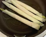 アスパラのベーコン春巻き焼き作り方1写真