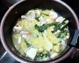 超簡単！塩モツ鍋ラーメン！！作り方2写真