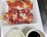 鶏もも肉とミックスナッツの甘酢かけ作り方1写真