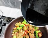 鶏もも肉とミックスナッツの甘酢かけ作り方7写真