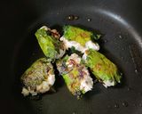 いぶりがっこで☆コリコリつくねの大葉巻き作り方4写真