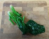 ★ほうれん草で作るひすい餃子の皮★作り方3写真