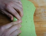 ★ほうれん草で作るひすい餃子の皮★作り方24写真