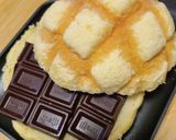 メロンパンをホットサンドメーカーで焼く作り方2写真