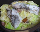 たらとキャベツの蒸し焼き作り方6写真