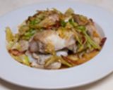 たらとキャベツの蒸し焼き作り方8写真