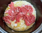 豚肉の生姜焼き風炊き込みご飯♩作り方4写真