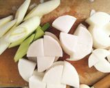 簡単 一品✿ししとうと 大根 ネギの煮物作り方2写真