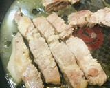 豚テキ●豚肉の白だし＆塩焼きのステーキ作り方3写真