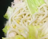 鶏肉のあっさり焼きうどん作り方3写真