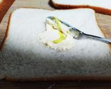 卵とハムのサンド♡作り方1写真