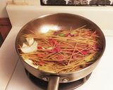 暗殺者のグリーンカレーパスタ作り方4写真