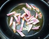 超簡単！アスパラとベーコンの春パスタ！作り方4写真