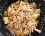 今が旬♫　新じゃがの炊き込みご飯作り方3写真