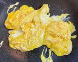 春色。菜の花のチャンプルー！焼肉のタレ。作り方2写真
