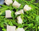 春色。菜の花のチャンプルー！焼肉のタレ。作り方3写真