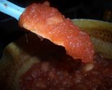 きれいな色のりんごジャム＊紅色作り方7写真