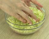 低糖質‼ 春キャベツのきつね肉詰め煮作り方3写真
