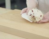 クランベリークリームチーズパン作り方12写真